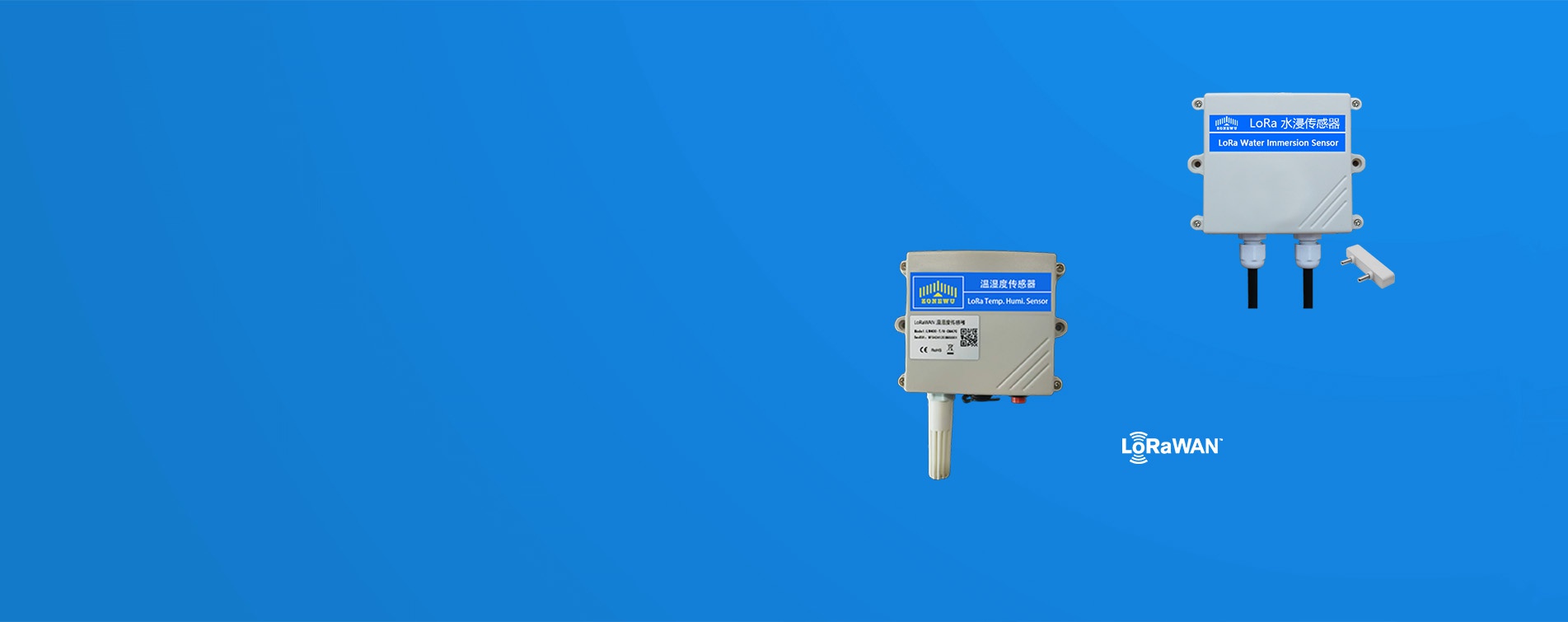 Sensor de monitoreo del entorno del centro de datos LoRaWAN