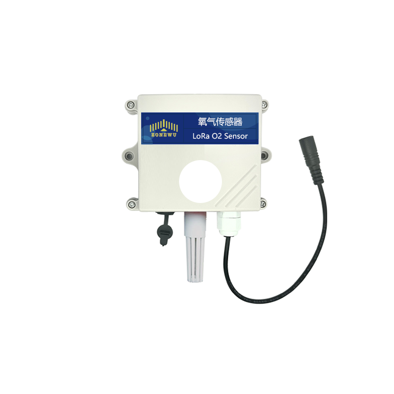Sensor de oxígeno (O2) LoRaWAN inalámbrico duradero y de alta precisión